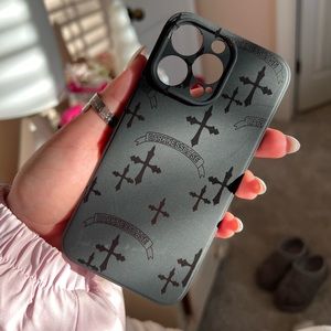 Black Cross Phone Case